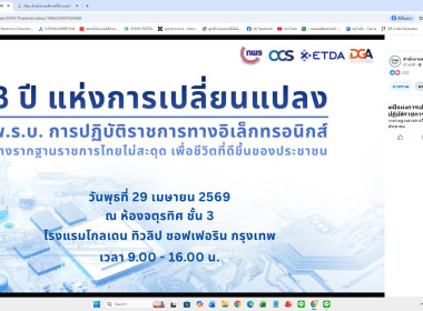 29 เมษายน 2569 บุคลากรศูนย์ถ่ายทอดเทคโนโลยีการสหกรณ์ที่ 13 ... พารามิเตอร์รูปภาพ 6